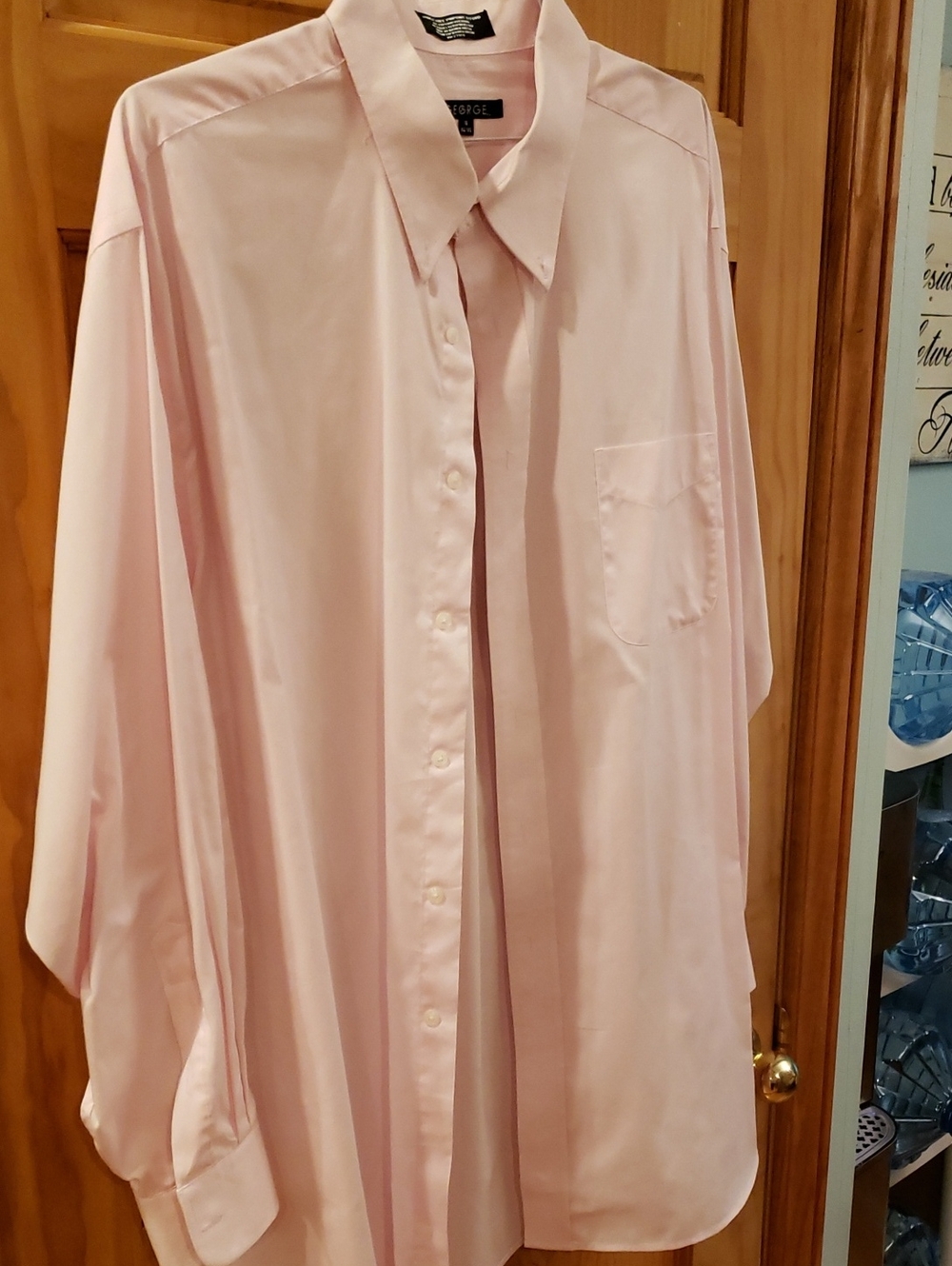 George Men’s Pale Pink Dress Shirt